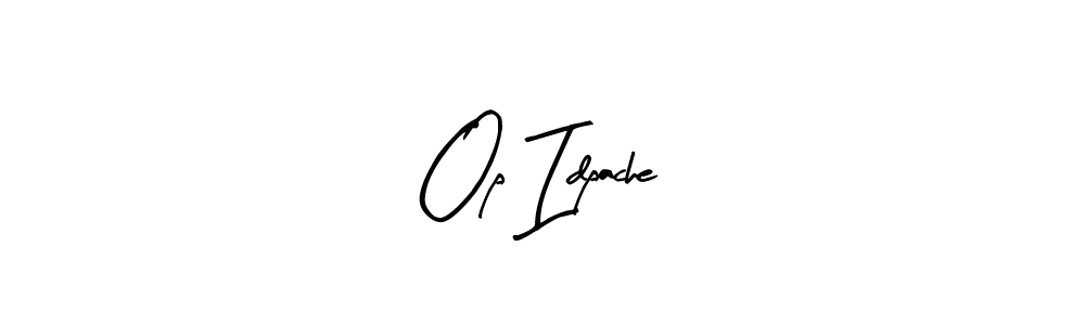 Similarly Arty Signature is the best handwritten signature design. Signature creator online .You can use it as an online autograph creator for name Op Idpache. Op Idpache signature style 8 images and pictures png