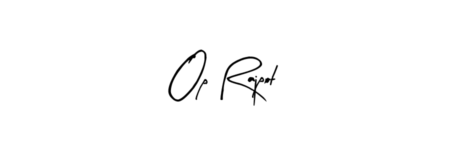 Also we have Op Rajpot name is the best signature style. Create professional handwritten signature collection using Arty Signature autograph style. Op Rajpot signature style 8 images and pictures png