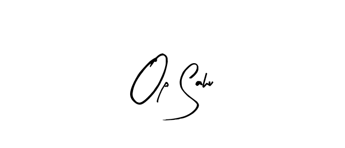 Make a beautiful signature design for name Op Sahu. With this signature (Arty Signature) style, you can create a handwritten signature for free. Op Sahu signature style 8 images and pictures png