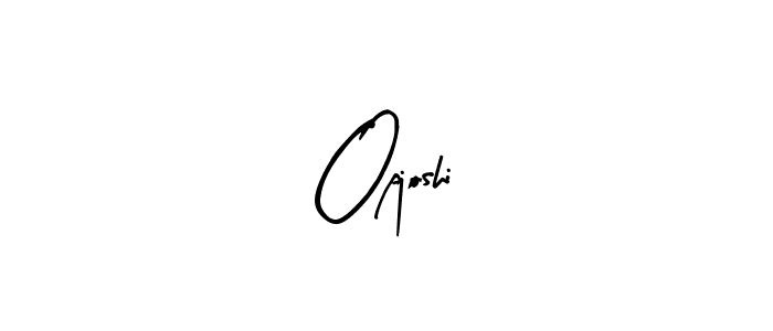 Use a signature maker to create a handwritten signature online. With this signature software, you can design (Arty Signature) your own signature for name Opjoshi. Opjoshi signature style 8 images and pictures png