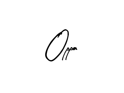 How to make Oppa signature? Arty Signature is a professional autograph style. Create handwritten signature for Oppa name. Oppa signature style 8 images and pictures png