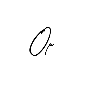 Design your own signature with our free online signature maker. With this signature software, you can create a handwritten (Arty Signature) signature for name Opu. Opu signature style 8 images and pictures png