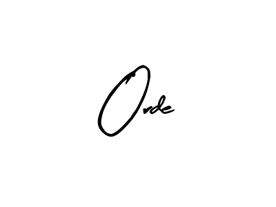 Use a signature maker to create a handwritten signature online. With this signature software, you can design (Arty Signature) your own signature for name Orde. Orde signature style 8 images and pictures png