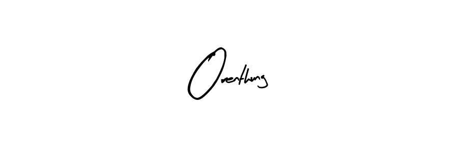 Similarly Arty Signature is the best handwritten signature design. Signature creator online .You can use it as an online autograph creator for name Orenthung. Orenthung signature style 8 images and pictures png