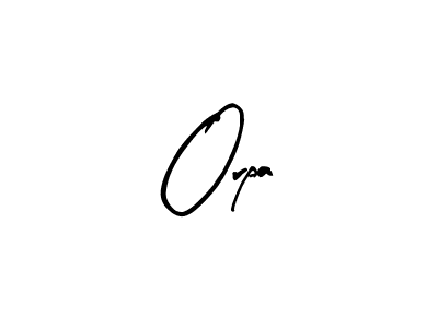 if you are searching for the best signature style for your name Orpa. so please give up your signature search. here we have designed multiple signature styles  using Arty Signature. Orpa signature style 8 images and pictures png