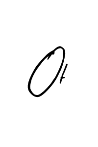 How to make Ot name signature. Use Arty Signature style for creating short signs online. This is the latest handwritten sign. Ot signature style 8 images and pictures png