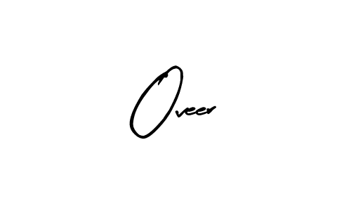 The best way (Arty Signature) to make a short signature is to pick only two or three words in your name. The name Oveer include a total of six letters. For converting this name. Oveer signature style 8 images and pictures png