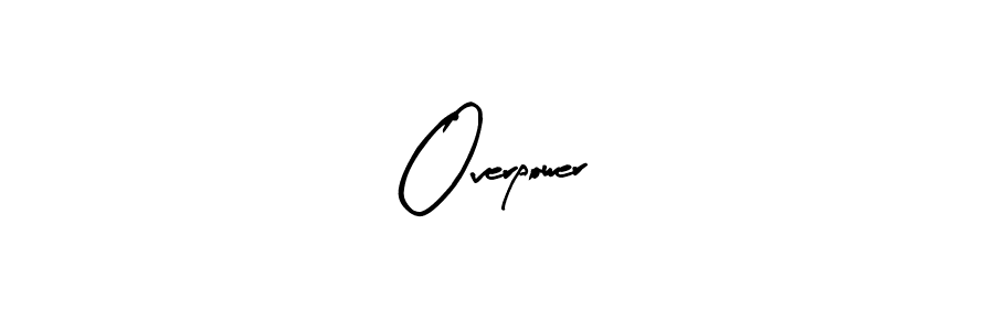 How to make Overpower signature? Arty Signature is a professional autograph style. Create handwritten signature for Overpower name. Overpower signature style 8 images and pictures png