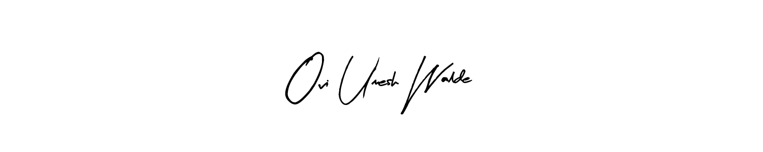 You can use this online signature creator to create a handwritten signature for the name Ovi Umesh Walde. This is the best online autograph maker. Ovi Umesh Walde signature style 8 images and pictures png