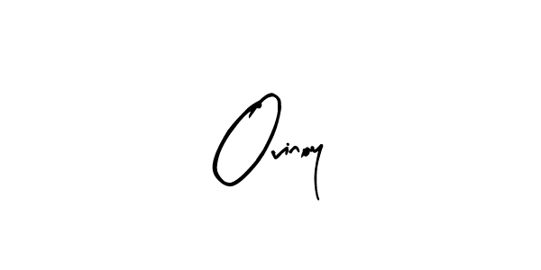 Ovinoy stylish signature style. Best Handwritten Sign (Arty Signature) for my name. Handwritten Signature Collection Ideas for my name Ovinoy. Ovinoy signature style 8 images and pictures png