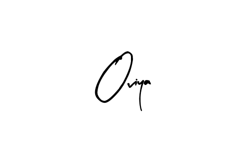 How to make Oviya name signature. Use Arty Signature style for creating short signs online. This is the latest handwritten sign. Oviya signature style 8 images and pictures png