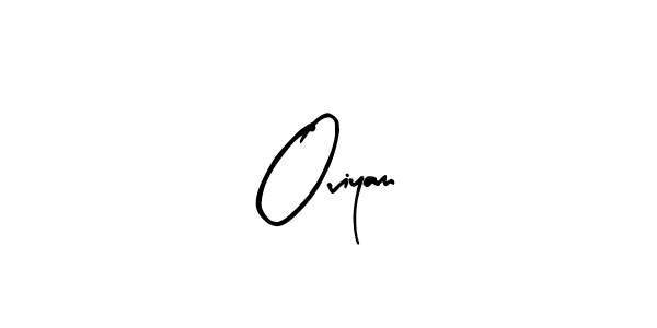 Create a beautiful signature design for name Oviyam. With this signature (Arty Signature) fonts, you can make a handwritten signature for free. Oviyam signature style 8 images and pictures png