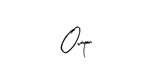 Design your own signature with our free online signature maker. With this signature software, you can create a handwritten (Arty Signature) signature for name Oviyan. Oviyan signature style 8 images and pictures png