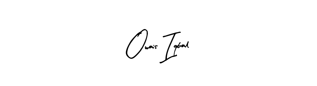 if you are searching for the best signature style for your name Owais Iqbal. so please give up your signature search. here we have designed multiple signature styles  using Arty Signature. Owais Iqbal signature style 8 images and pictures png