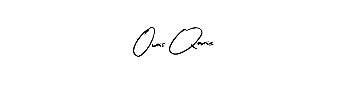 Arty Signature is a professional signature style that is perfect for those who want to add a touch of class to their signature. It is also a great choice for those who want to make their signature more unique. Get Owais Qarnie name to fancy signature for free. Owais Qarnie signature style 8 images and pictures png