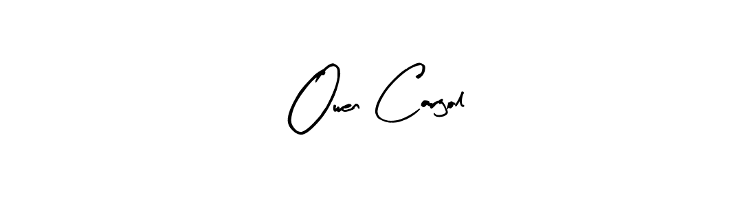 Also we have Owen Cargol name is the best signature style. Create professional handwritten signature collection using Arty Signature autograph style. Owen Cargol signature style 8 images and pictures png