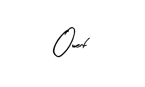 Design your own signature with our free online signature maker. With this signature software, you can create a handwritten (Arty Signature) signature for name Owenf. Owenf signature style 8 images and pictures png