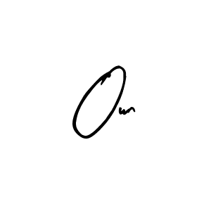 Use a signature maker to create a handwritten signature online. With this signature software, you can design (Arty Signature) your own signature for name Own. Own signature style 8 images and pictures png