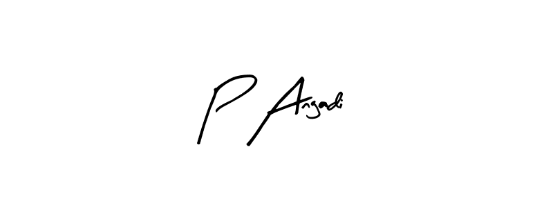 See photos of P Angadi official signature by Spectra . Check more albums & portfolios. Read reviews & check more about Arty Signature font. P Angadi signature style 8 images and pictures png