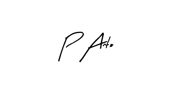 Here are the top 10 professional signature styles for the name P Anto. These are the best autograph styles you can use for your name. P Anto signature style 8 images and pictures png