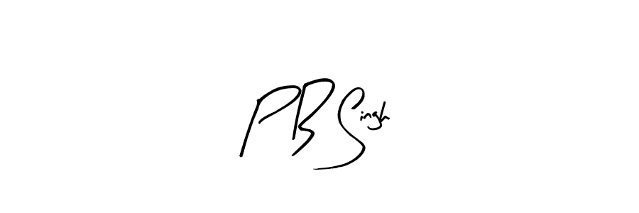 if you are searching for the best signature style for your name P B Singh. so please give up your signature search. here we have designed multiple signature styles  using Arty Signature. P B Singh signature style 8 images and pictures png