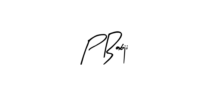 Here are the top 10 professional signature styles for the name P Babji. These are the best autograph styles you can use for your name. P Babji signature style 8 images and pictures png