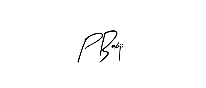 It looks lik you need a new signature style for name P Babji. Design unique handwritten (Arty Signature) signature with our free signature maker in just a few clicks. P Babji signature style 8 images and pictures png