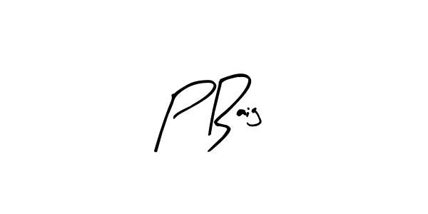 Use a signature maker to create a handwritten signature online. With this signature software, you can design (Arty Signature) your own signature for name P Baig. P Baig signature style 8 images and pictures png