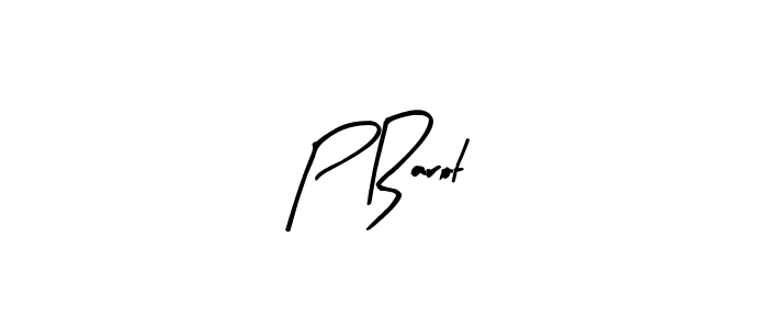 Best and Professional Signature Style for P Barot. Arty Signature Best Signature Style Collection. P Barot signature style 8 images and pictures png