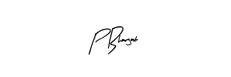 Similarly Arty Signature is the best handwritten signature design. Signature creator online .You can use it as an online autograph creator for name P Bhargab. P Bhargab signature style 8 images and pictures png