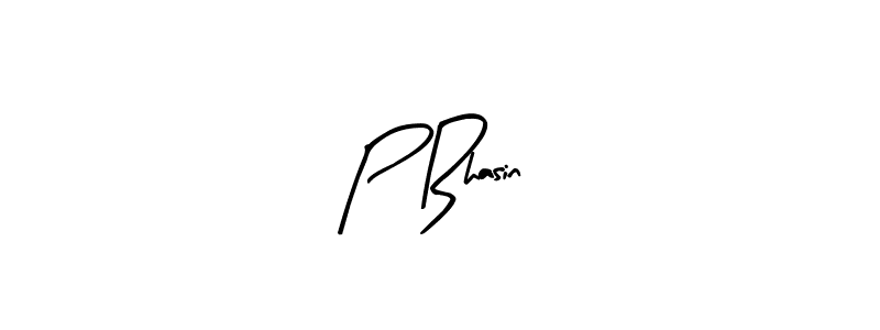 How to make P Bhasin signature? Arty Signature is a professional autograph style. Create handwritten signature for P Bhasin name. P Bhasin signature style 8 images and pictures png