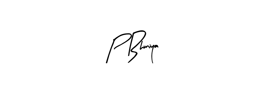 Also You can easily find your signature by using the search form. We will create P Bhuniya name handwritten signature images for you free of cost using Arty Signature sign style. P Bhuniya signature style 8 images and pictures png