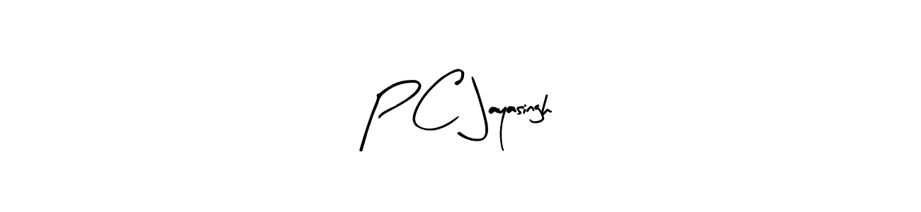 P C Jayasingh stylish signature style. Best Handwritten Sign (Arty Signature) for my name. Handwritten Signature Collection Ideas for my name P C Jayasingh. P C Jayasingh signature style 8 images and pictures png