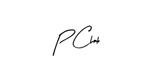 The best way (Arty Signature) to make a short signature is to pick only two or three words in your name. The name P Chak include a total of six letters. For converting this name. P Chak signature style 8 images and pictures png