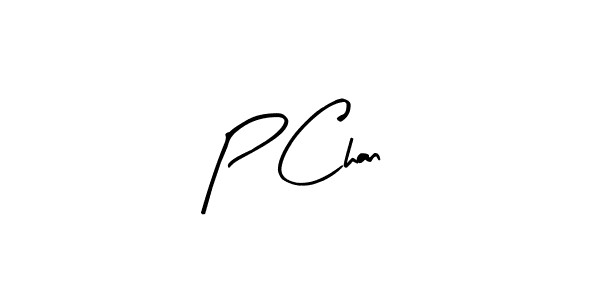 Create a beautiful signature design for name P Chan. With this signature (Arty Signature) fonts, you can make a handwritten signature for free. P Chan signature style 8 images and pictures png