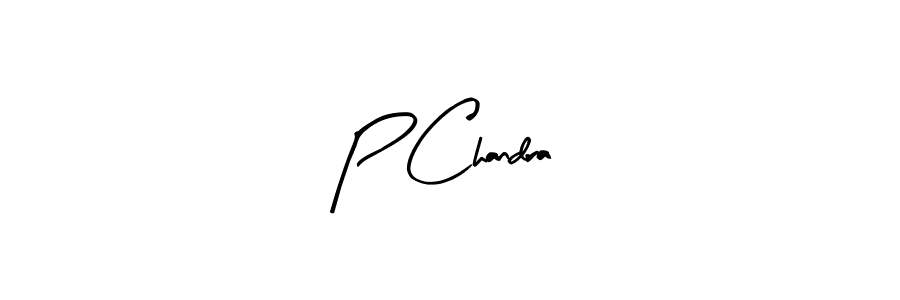 Design your own signature with our free online signature maker. With this signature software, you can create a handwritten (Arty Signature) signature for name P Chandra. P Chandra signature style 8 images and pictures png