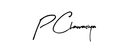 Discover the perfect balance of readability and style for P Chaurasiya with Arty Signature font. Create your dream signature today. P Chaurasiya signature style 8 images and pictures png
