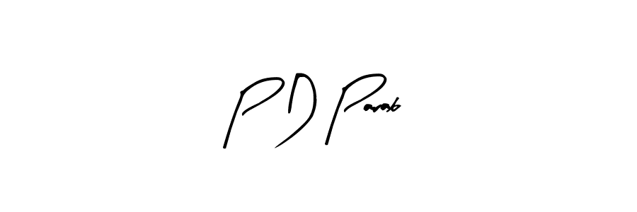 This is the best signature style for the P D Parab name. Also you like these signature font (Arty Signature). Mix name signature. P D Parab signature style 8 images and pictures png