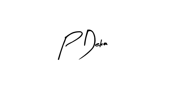 Once you've used our free online signature maker to create your best signature Arty Signature style, it's time to enjoy all of the benefits that P Deka name signing documents. P Deka signature style 8 images and pictures png