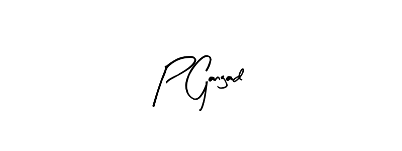 This is the best signature style for the P Gangad name. Also you like these signature font (Arty Signature). Mix name signature. P Gangad signature style 8 images and pictures png
