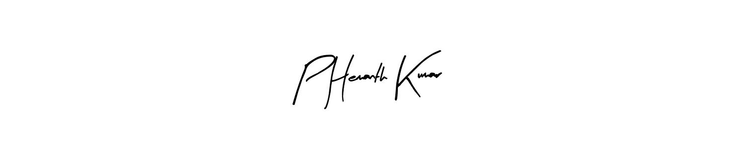 Also we have P Hemanth Kumar name is the best signature style. Create professional handwritten signature collection using Arty Signature autograph style. P Hemanth Kumar signature style 8 images and pictures png