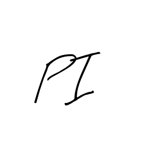 Make a beautiful signature design for name P I. With this signature (Arty Signature) style, you can create a handwritten signature for free. P I signature style 8 images and pictures png