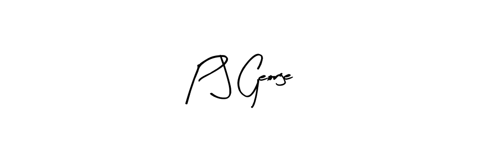 Use a signature maker to create a handwritten signature online. With this signature software, you can design (Arty Signature) your own signature for name P J George. P J George signature style 8 images and pictures png