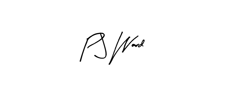 Similarly Arty Signature is the best handwritten signature design. Signature creator online .You can use it as an online autograph creator for name P J Ward. P J Ward signature style 8 images and pictures png