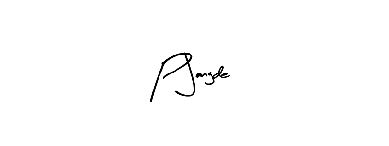 Make a beautiful signature design for name P Jangde. With this signature (Arty Signature) style, you can create a handwritten signature for free. P Jangde signature style 8 images and pictures png