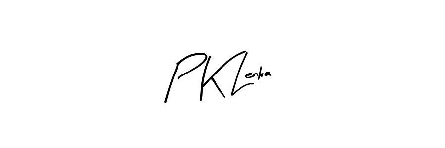 You should practise on your own different ways (Arty Signature) to write your name (P K Lenka) in signature. don't let someone else do it for you. P K Lenka signature style 8 images and pictures png