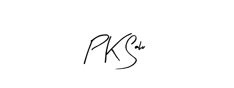 if you are searching for the best signature style for your name P K Sahu. so please give up your signature search. here we have designed multiple signature styles  using Arty Signature. P K Sahu signature style 8 images and pictures png