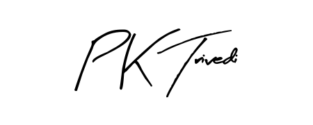 Practice writing P K Trivedi with the flow of Arty Signature lettering. A fantastic source of inspiration for developing your personal signature style. P K Trivedi signature style 8 images and pictures png