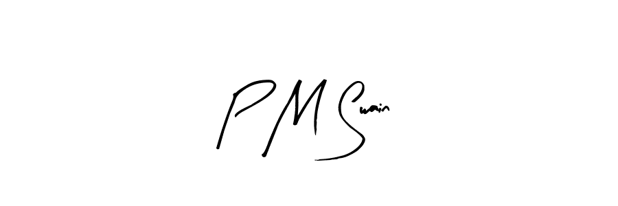 Make a beautiful signature design for name P M Swain. Use this online signature maker to create a handwritten signature for free. P M Swain signature style 8 images and pictures png