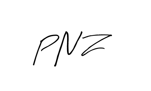 How to make P N Z signature? Arty Signature is a professional autograph style. Create handwritten signature for P N Z name. P N Z signature style 8 images and pictures png